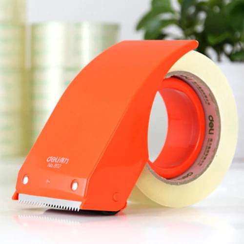 Deli stationery deli 802 sealing device tape cutter tape machine packing machine tape dispenser cartoon sealer
