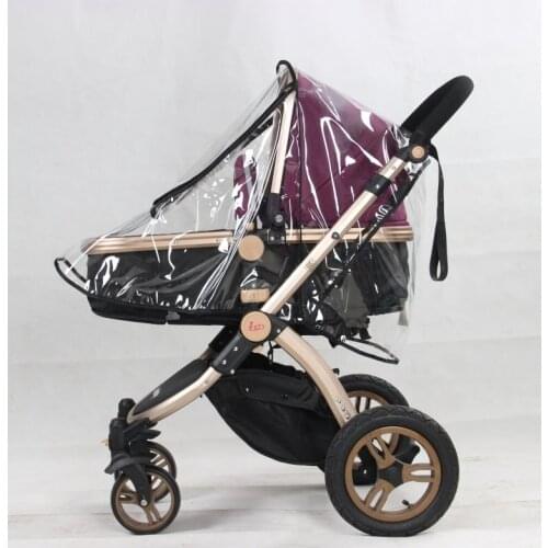 Infant Baby Buggy Rainproof Cover White Pushchairs Protector Kids Outdoor Stroller Pushchair Mosquito Insect Mesh Net