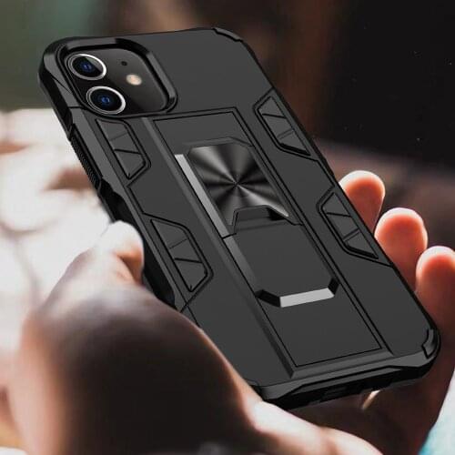 Wholesale 50 Pcs Hybrid Phone Case for iPhone 11 Pro Max SE 2nd 2020 Rugged Cover for iPhone XS Max XR 7 8 Plus