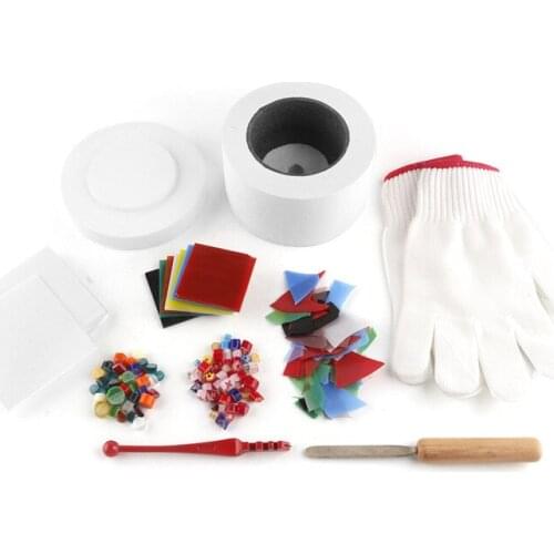 Arts crafts sewing DIY jewelry tools supplies making large microwave kiln set fusing glass kilns for ceramic accessories