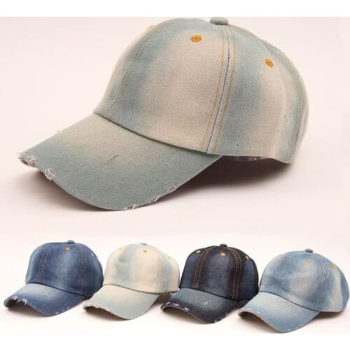 New Unisex Cap Plain Color Washed Cotton Baseball Cap Men & Women Casual Adjustable Outdoor Trucker Snapback Hats