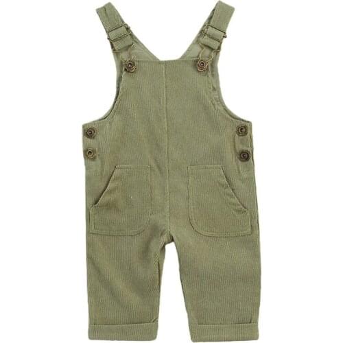 6M-3Y Toddler Baby Girl Boy Romper Sleeveless Summer Clothes Stripe Bib Pants Overalls Suspender Pants