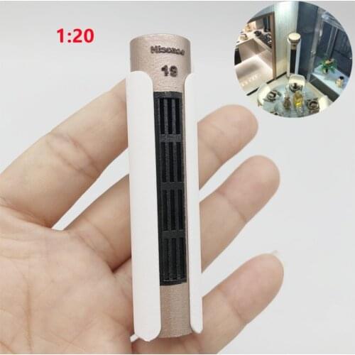 1:20 Scale Mini Floor Air Conditioning DIY Indoor Appliances Scene Decorations Dollhouse Model Hobbies