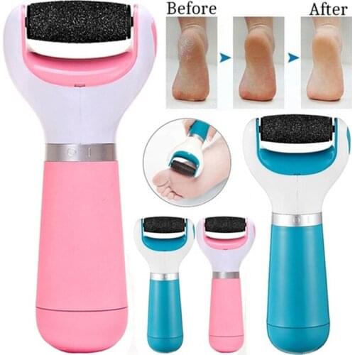 Electric Foot File Grinder Pedicure Callus Dead Skin Remover Exfoliating Machine smooth skin Feet Cuticle Pushers Foot Care Tool