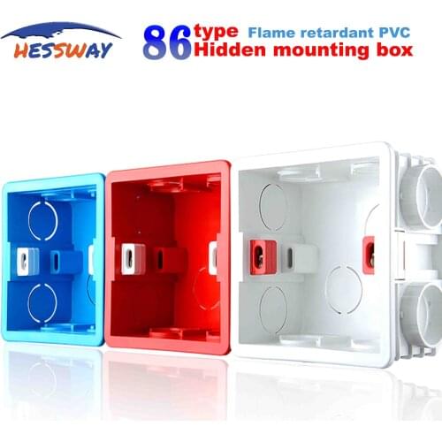 Plastic Wall Plate wall mount junction box type 86