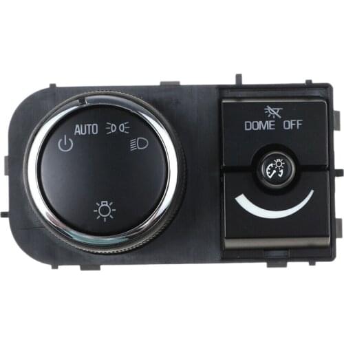 Car Headlight Knob Adjustment Switch Headlight Switch for GMC Silverado Sierra 15926098 25858426