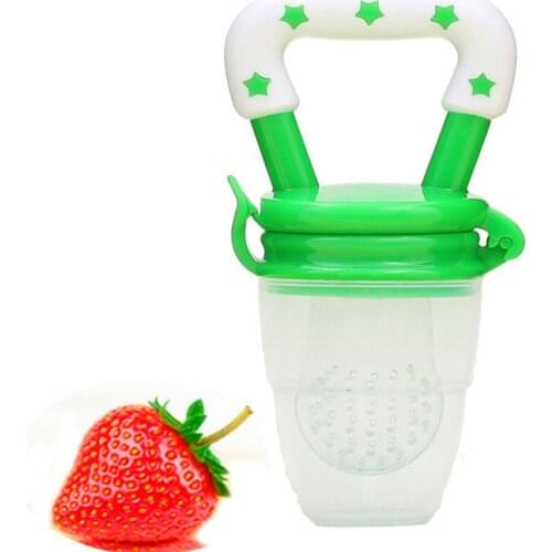 Silicone Nipple Baby Bottle fresh Feeding Fruit Vegetable Music Newborn Food Supplement Bite Juice Feeder Baby Pacifier