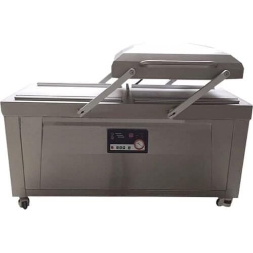 DZ-700-2S double chamber vacuum packaging machine Commercial large vacuum sealer Multifunctional Food sealing machine 380V 2.2kw