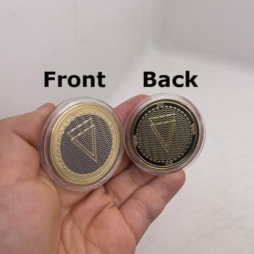 XVG VERGE GBYTE ZILLOA Non-currency Coin Physical Gold Plated Commemorative Crypto Coin Cryptocurrency Collectible Great Gift