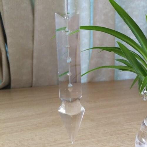 10 units 100mm Crystal Long Spear Clear color crystals for chandeliers Crystal Chandelier Pendants