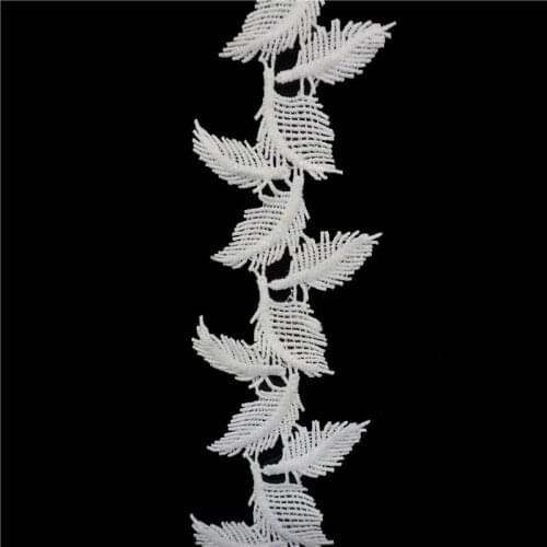 Cusack 14 yards Off White Feather Lace Ribbon Trims for Dresses Costume Trimmings Home Textile DIY Crafts Decor Sewing