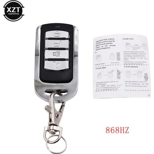 4Key Keychain 868MHz Wireless Remote Control Receiver Module RF Transmitter Electric Cloning Duplicator for Car Gate Garage Door