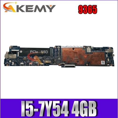 Akemy BRAND NEW I5-7Y54 4GB FOR DELL XPS 9365 Laptop Motherboard BAZ80 LA-D781P CN-0PNTWM PNTWM Mainboard 100% tested