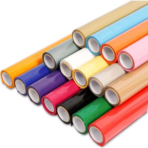 Free Shipping 1 Roll 12"x5'/30cmx150cm PU Heat Transfer Vinyl T-shirt Iron On HTV Printing