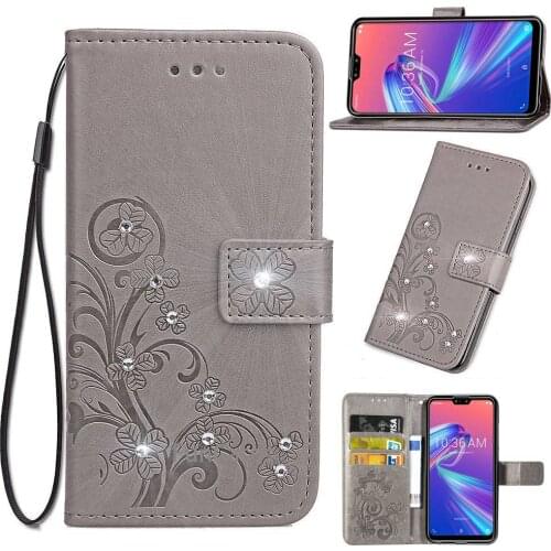 For ASUS ZenFone Max M2 ZB633KL Case Flip Leather Phone Case for ASUS ZenFone Max M2 ZB633KL Wallet Leather Stand Cover