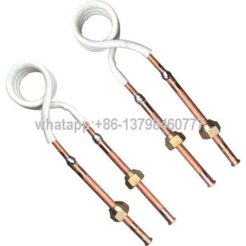 Conical induction coils Suitable for continuous induction heating brazing metal swivel bits