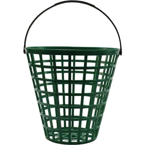 Golf Ball Basket Practical Stackable Storage Container Portable Outdoor With Handle Large Capacity Golf Ball Basket Carrying