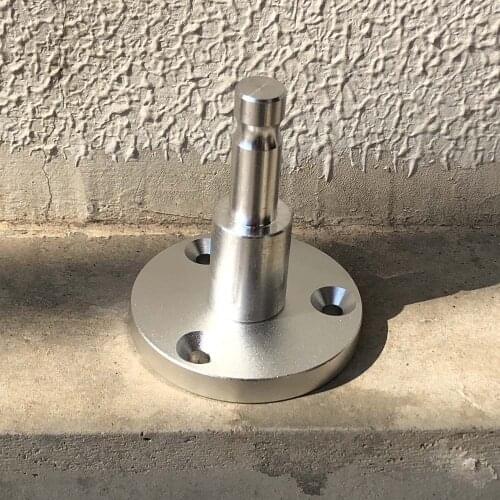 12mm metal Lei-ca type adapter with flat base (total height: 70mm) mini prism