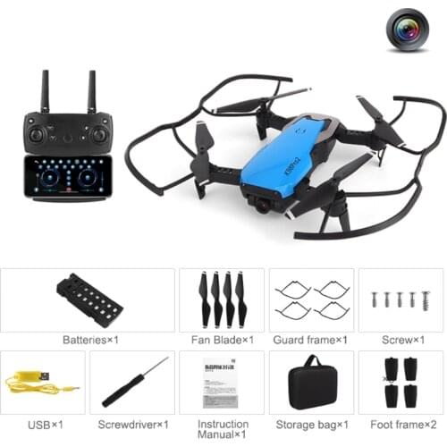 3.7V1000mAh 360Rotation K98 Pro2 RC Mini Drone Support Customized Flying Track Manual 50 x Zoom Focus 1080P/4K Camera