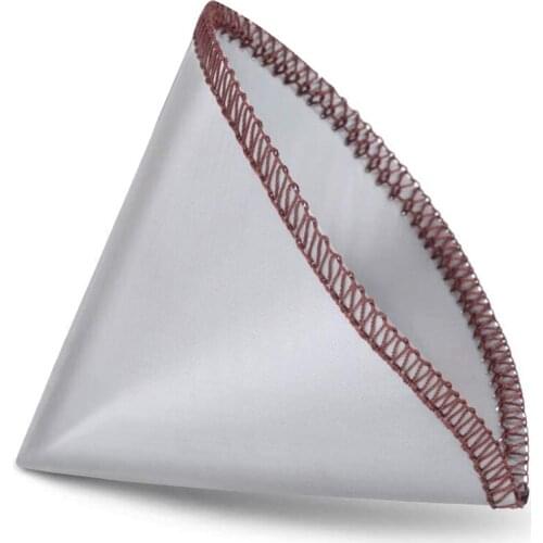 AT69 -Reusable Pour over Coffee Filter Mesh Paperless Coffee Filter Stainless Steel Cone Filter 3 To 4 Cup Coffee Drip Filter
