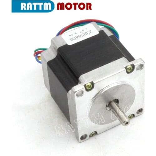 Stepper motor Nema23 56mm 165 Oz-in/110Ncm/ 2.5A CNC stepper motor 3Axis mill