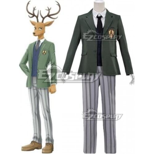 Beastars Louis Uniform Suit Men Women Adult Halloween Christmas Party Outfit Festival Carnival Clothings Cosplay Costume E001