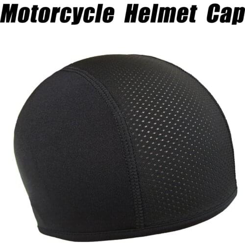 Casco Moto Helmet Motorcycle Helmet Inner Cap Cool Max Hat Dry Breathable Hat Racing Cap Under Beanie Cap Motorcycle Accessories