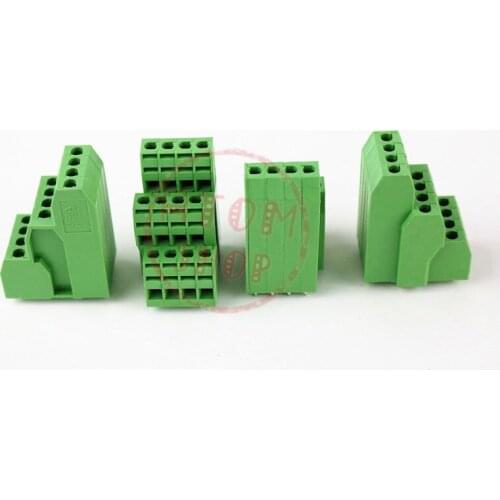 1pcs 5.08mm Connection terminal PCB circuit board special intelligent machine connector three layer terminal 8