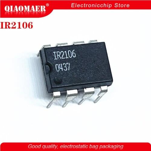 10PCS/lot IR2106 DIP8 IR2106PBF DIP