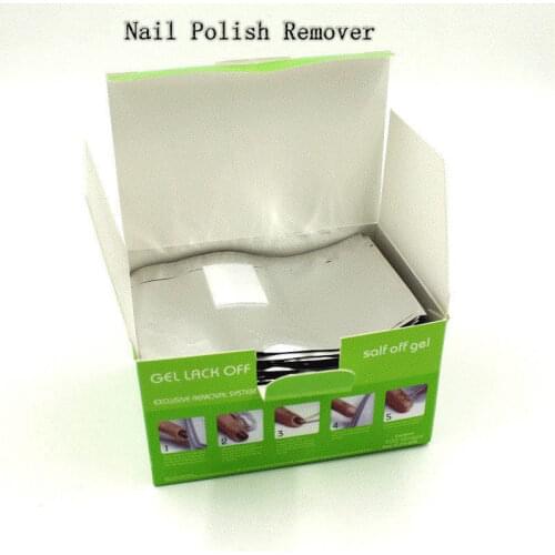 2016 Gel Remover 100Pcs/Lot Nail Art Gel Polish Lacquer Wraps UV Gel Remover Nails Care Tools