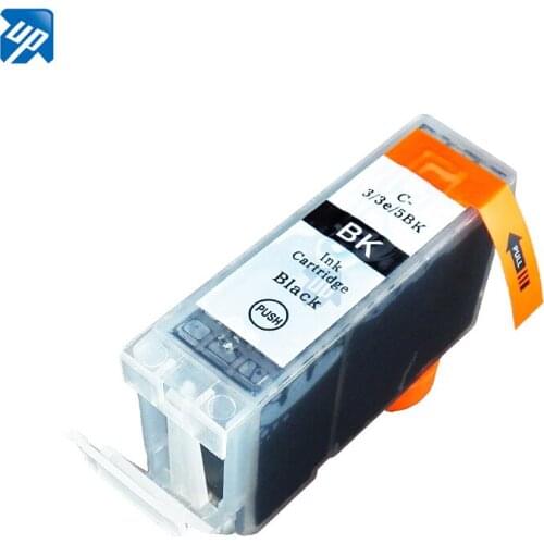 5 BLACK ONLY 3eBK INK CARTRIDGE for CANON i-6500 S-6300 S-400 S-520 PRINTER