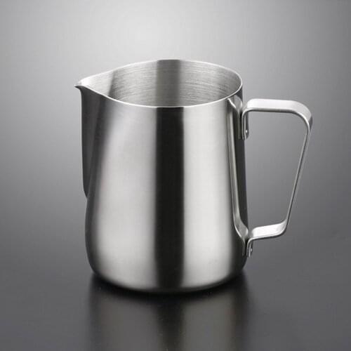 Behokic 150ml Stainless Steel Coffee Latte Milk Frothing Cup Pitcher Jug for Espresso Coffee Coffe Milk Frothers Latte Art