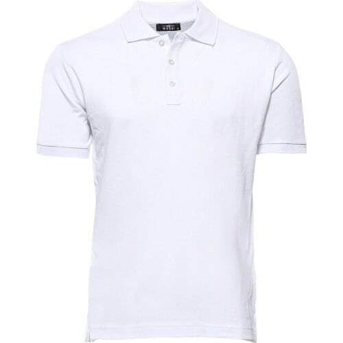 Oxford White Polo Collar T-shirt