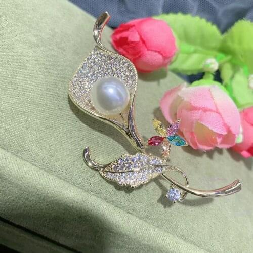 MLKENLY Silver Brooches For Clothes