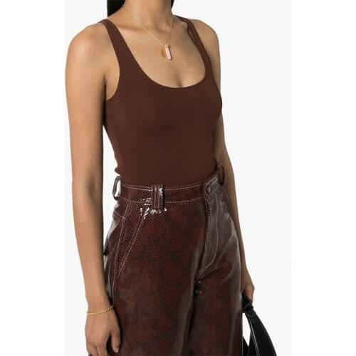 2021 New Summer Women Sling Knitted Vest Ladies Fashion suspender Camis Female Fashion Tank Tops Camisole