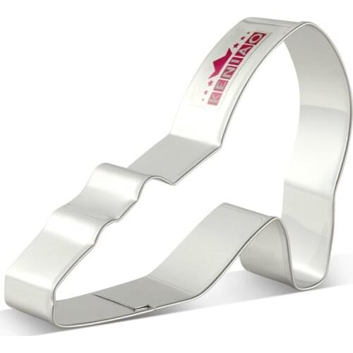 KENIAO High Heels Cookie Cutter For Wedding Party - 8.5 x 7 cm - Biscuit / Fondant / Pastry / Sandwich Cutter - Stainless Steel