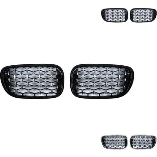 Front Bumper Kidney Grille Air Vent Hole Frame Trim Cover For-BMW 7 Series G11 G12 2017-2019
