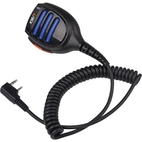 General Walkie Talkie Hand Microphone Radio Speaker Mic PTT For Walkie Talkie KSUN Baofeng TYT Ham Radio