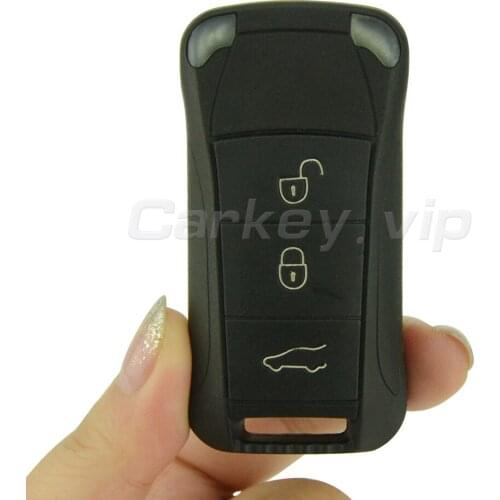 Remotekey Flip remote car key 434 mhz 3 button for Porsche Cayenne 2003 - 2012