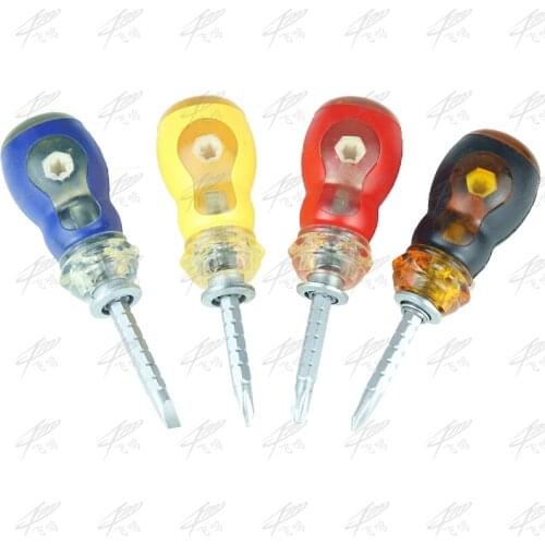 Double End Screwdriver Flat Phillips Mini Screw Driver Utility Hand Repair Tool