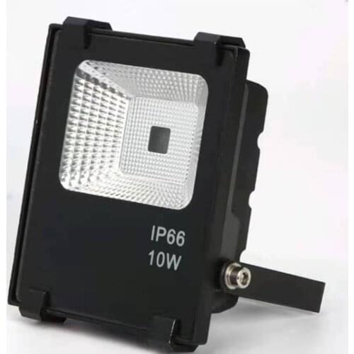 10W thin housing 4 wires connection rgb led flood light DC12V ip66 waterproof used for supermarkets and shopping windows