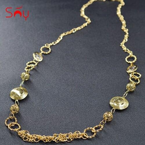 Sunny Jewelry Fashion Jewelry Long Chain Necklace 2021 New Design Womens Jewelry High Quality Zircon Tassels For Wedding Party