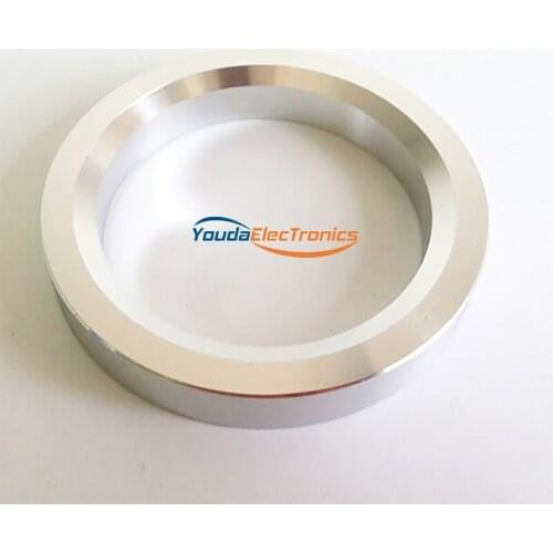 1PC Silver color 70mm Aluminum Decorate Base Ring Washer For tube amplifier 845 805 211