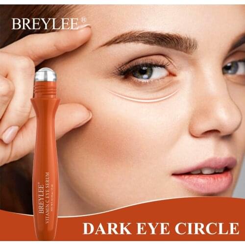 2pcs BREYLEE VC EYE SERUM Wrinkle Eye Serum Cream Anti-Puffiness Dark Circle Anti-Aging Anti-Puffiness Moisturizing Eye Care