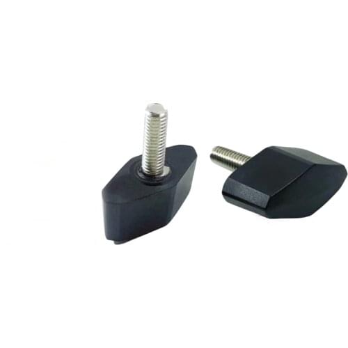 3pcs M6 one word bakelite grip hand screws hands bolts T type handwheel knob handle arm hilt adjust screw bolt 10mm-60mm length