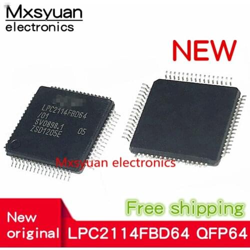 5pcs~50pcs/ lot LPC2114FBD64 LPC2114FBD64/01 LPC2114 TQFP64 New original Micro controller