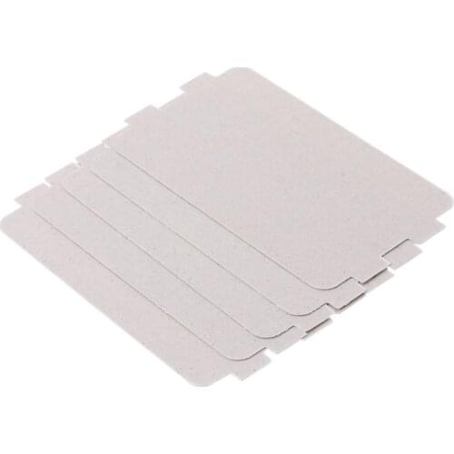 5Pcs Microwave Oven Mica Plate Sheet Thick Replacement Part 107x64mm For Media MP17C-KE PJ17C-M1 MP17C-KL MP17C-KA