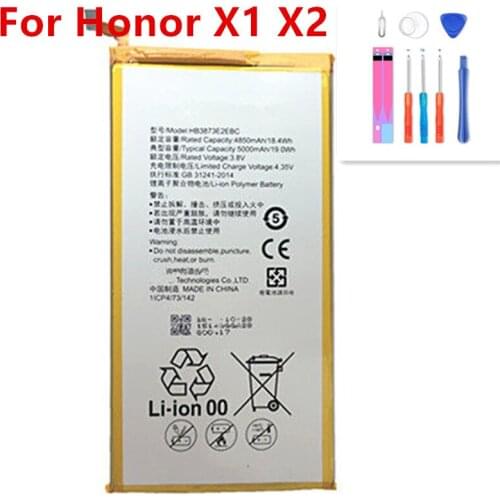 100% NEW HB3873E2EBC 4850mAh Battery For Huawei Mediapad X1 X2 7.0"/7D-501U 7D-501L 7D-503L 7D-503LT GEM-701L GEM-702L/703L