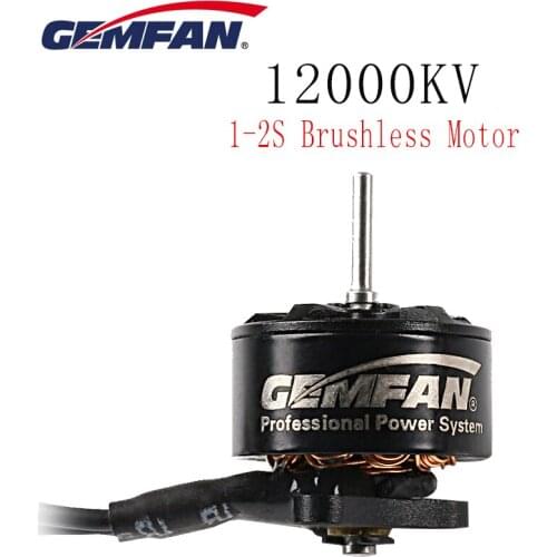 GEMFAN 08028 12000KV Brushless Motors 1-2S Brushless Motor For Micro FPV Racing RC Drone