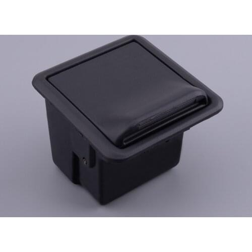 Black Front Center Cigarette Smoke Ashtray Holder Fit For Mitsubshi Pajero Montero Shogun V31 V32 V33 1990-2001 2002 2003 2004